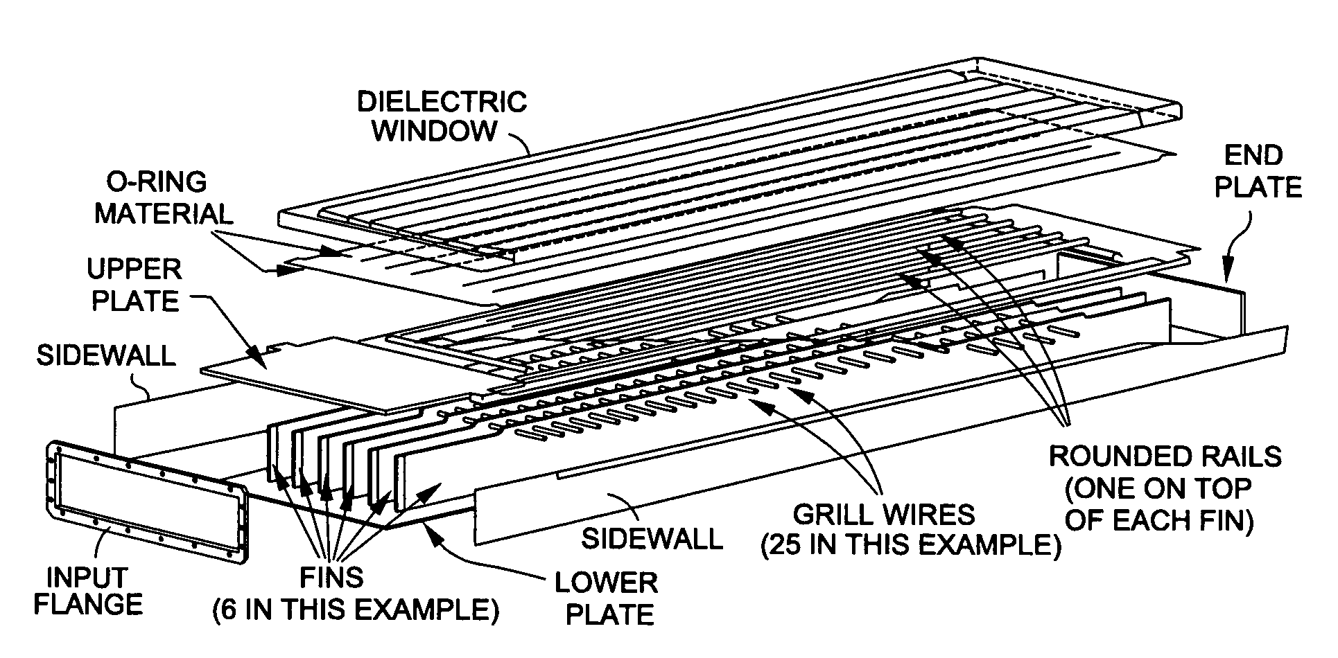 Flat-aperture waveguide sidewall-emitting antenna