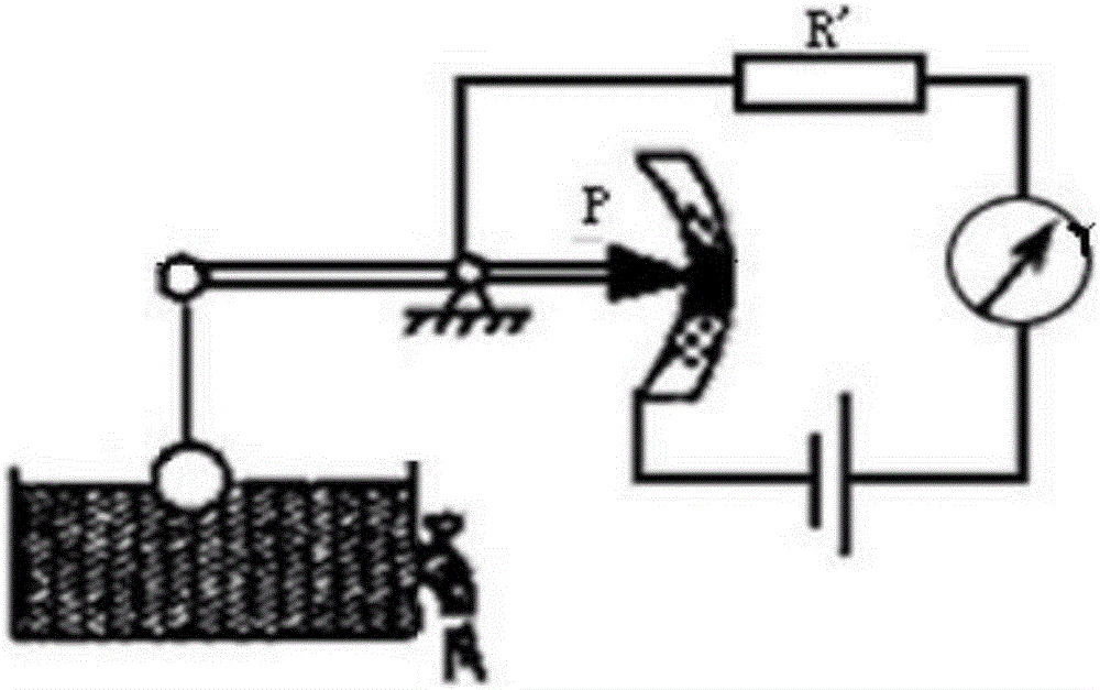 Capacitive oil mass measuring device