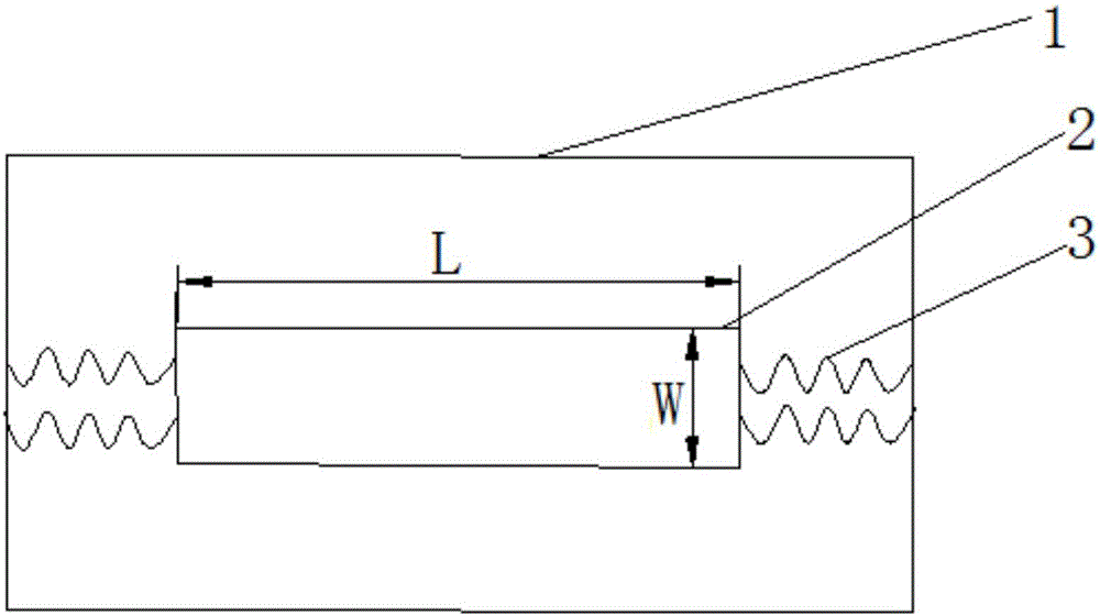 Capacitive oil mass measuring device