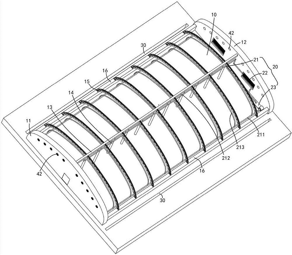 Greenhouse with functions of dehumidification, heat storage and cooling