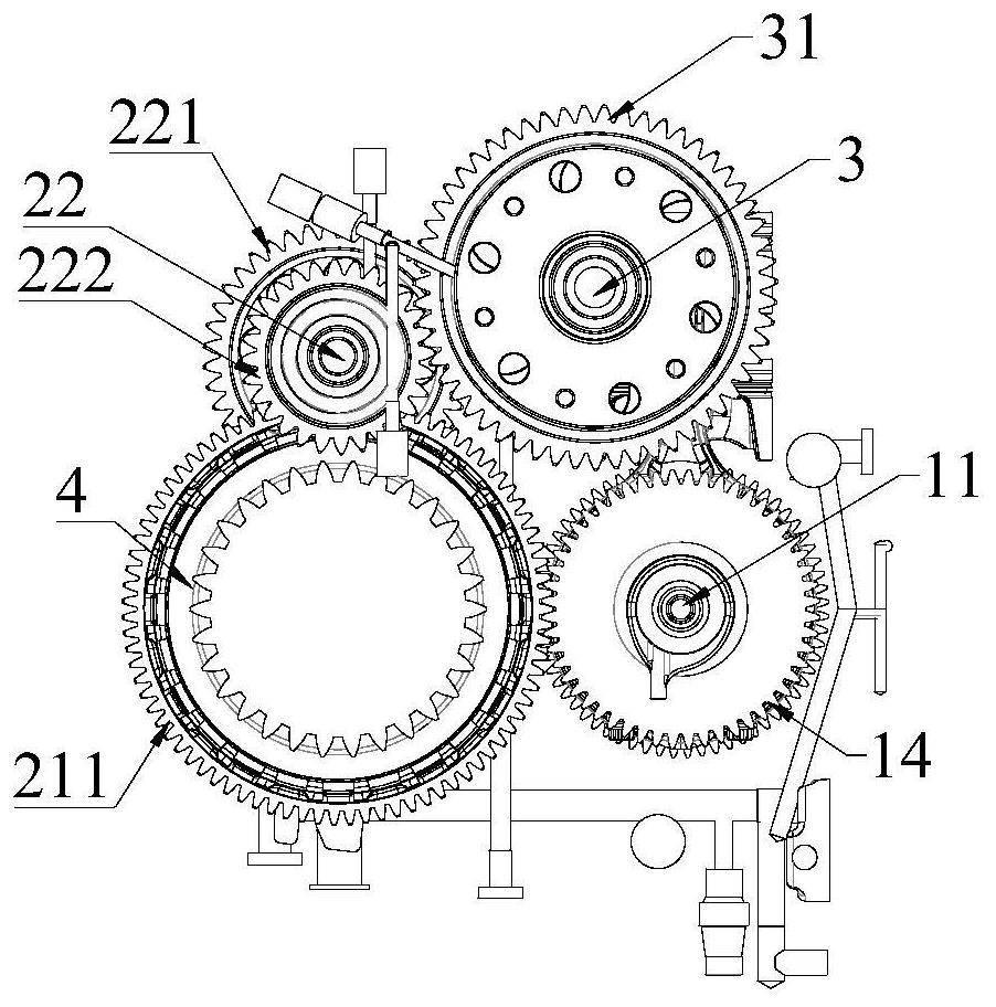 Transmission device, engine and unmanned aerial vehicle