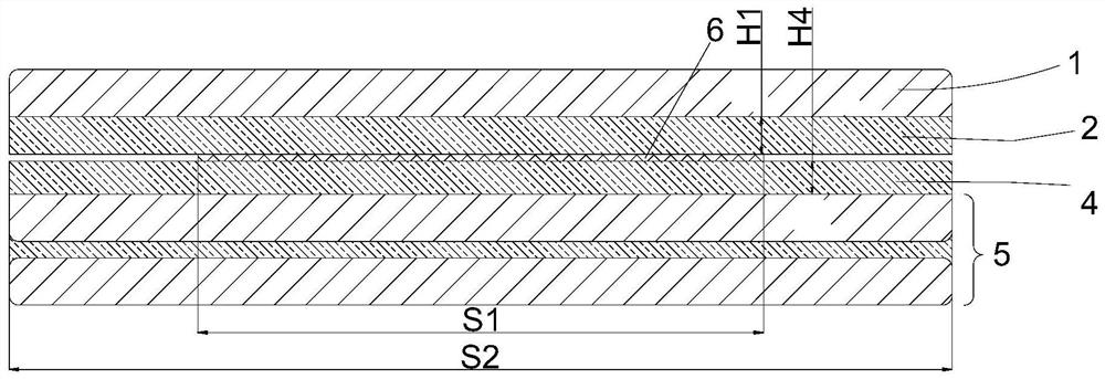 Composite multifunctional glass and vehicle glass