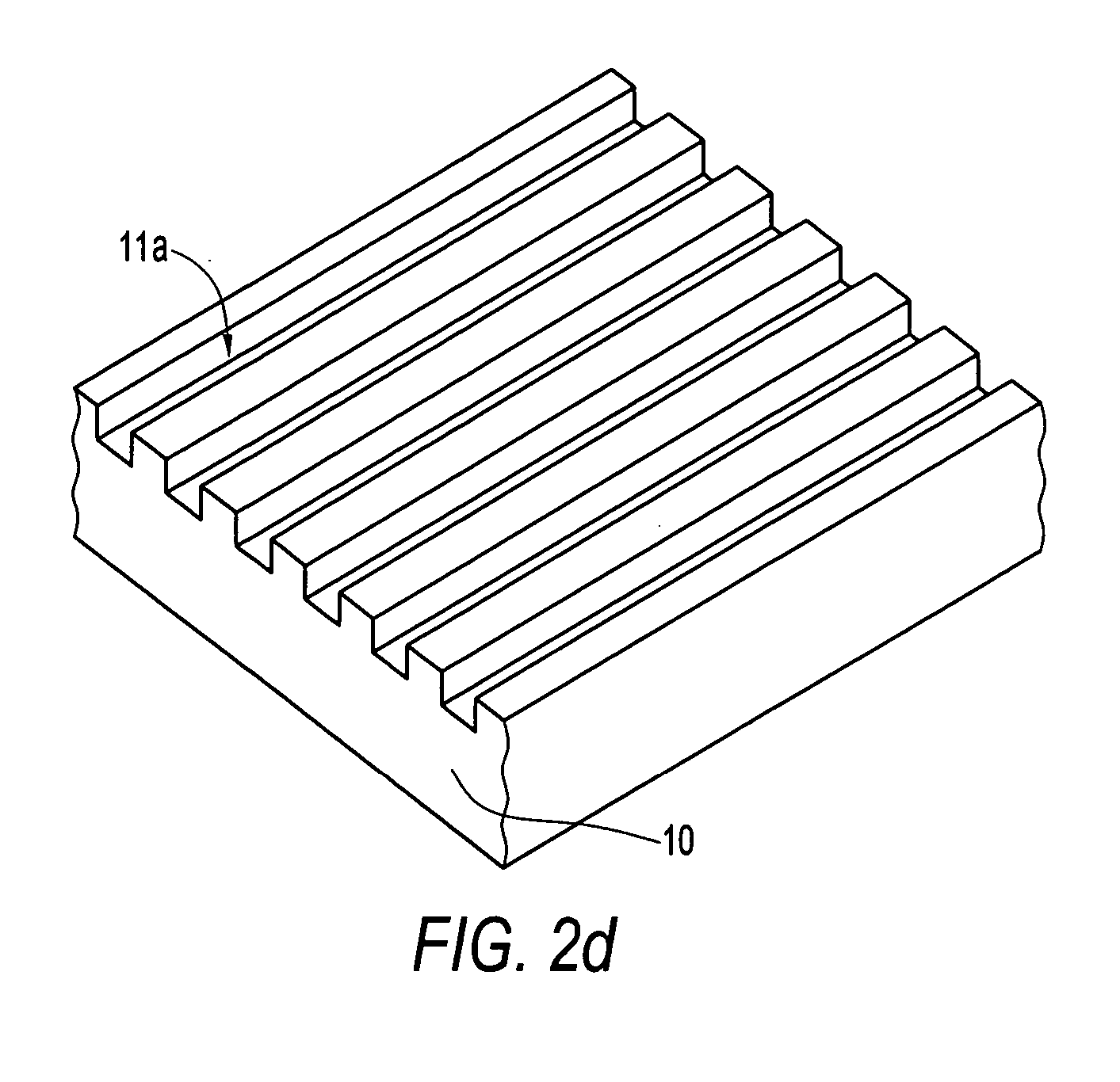 Buried dielectric slab structure for CMOS imager