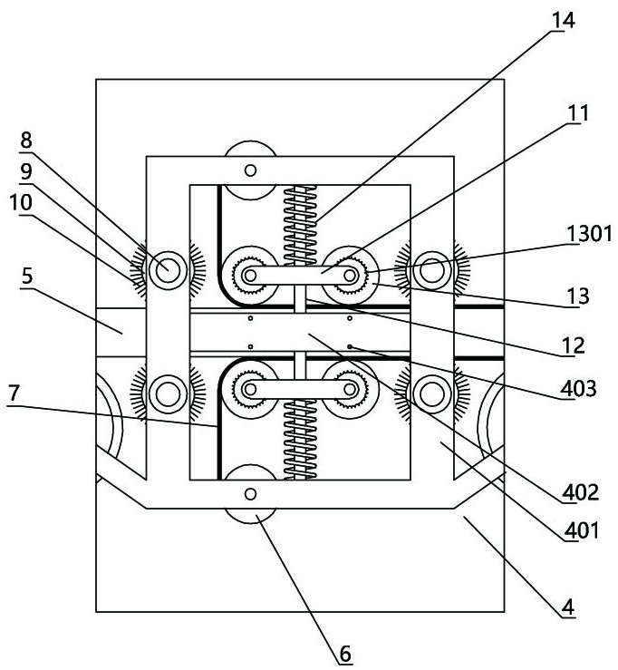 An indoor wood ornament preprocessing device