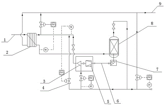 Device for treating organic solvent in chemical exhaust gas