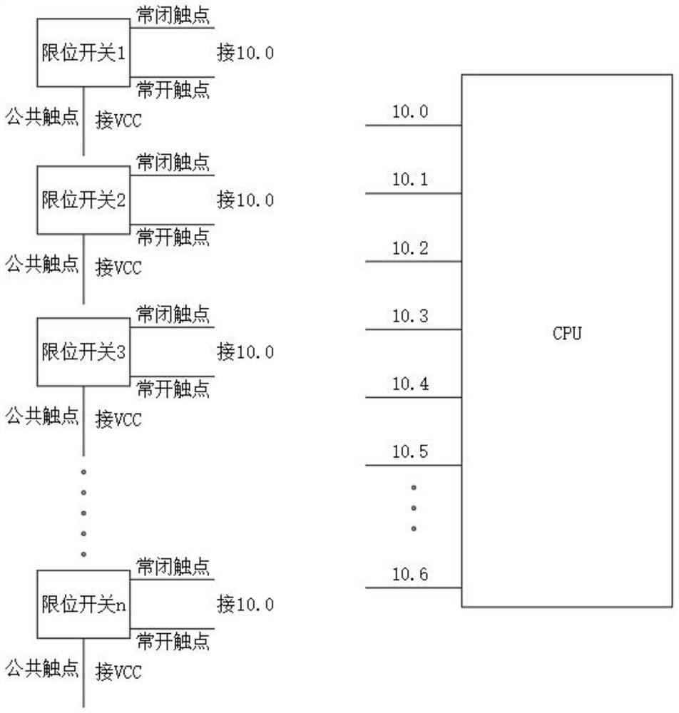 Building ceramic tile intelligent portable sliver robot control system and control method