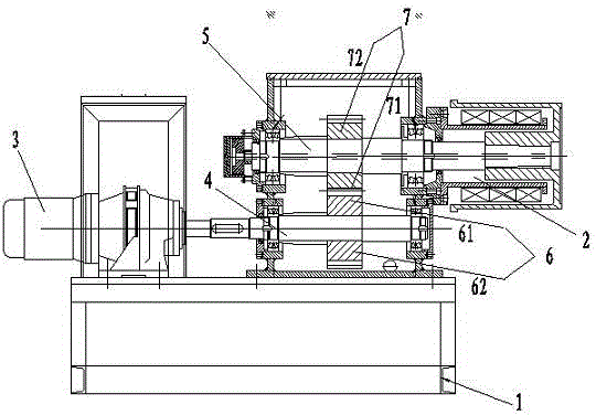 Carbon fiber drawing machine