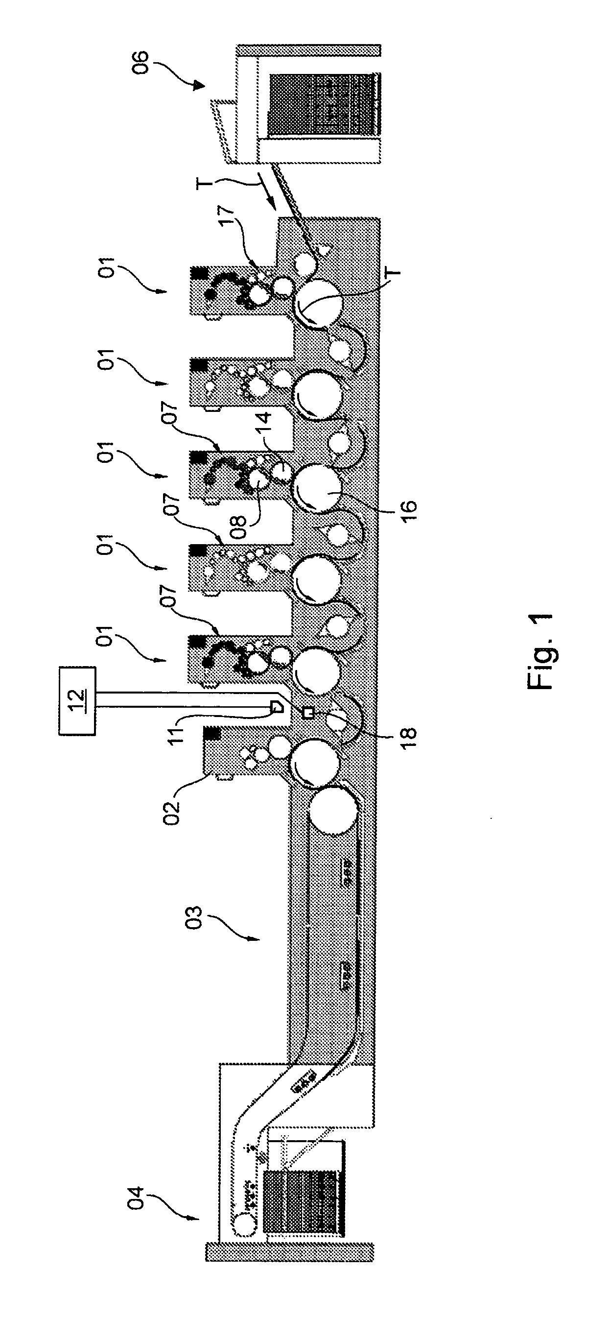 Method for regulating the ink in a printing press