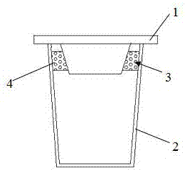 Negative pressure sealing structure and negative pressure sealing method and applications