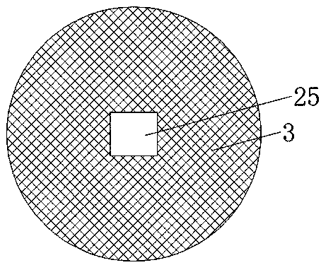 Surface paint spraying device for automobile parts processing