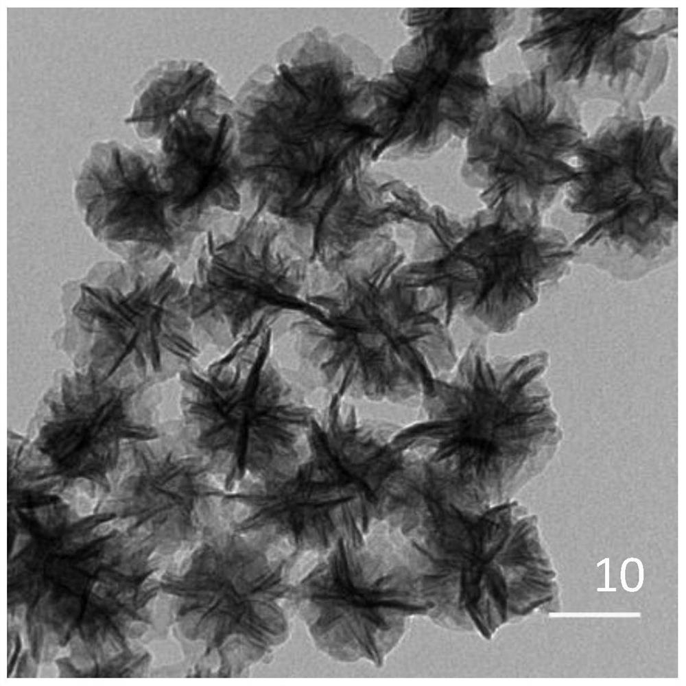 A nano-photodynamic reagent capable of near-infrared light excitation and self-supply oxygen and its preparation and application