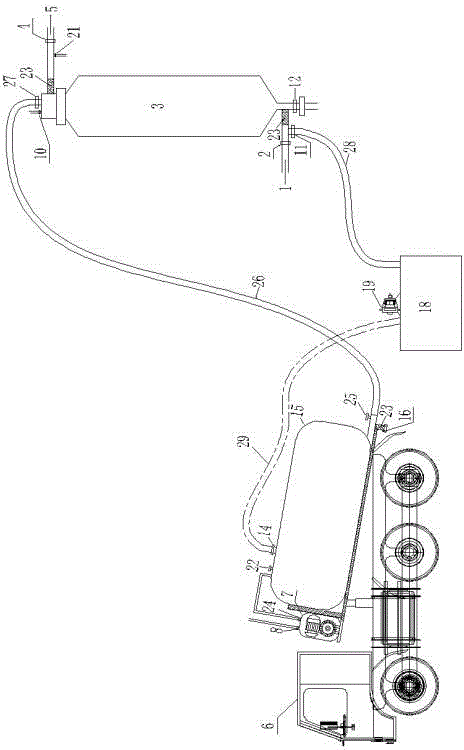 Lossless automated carbon change system and control method