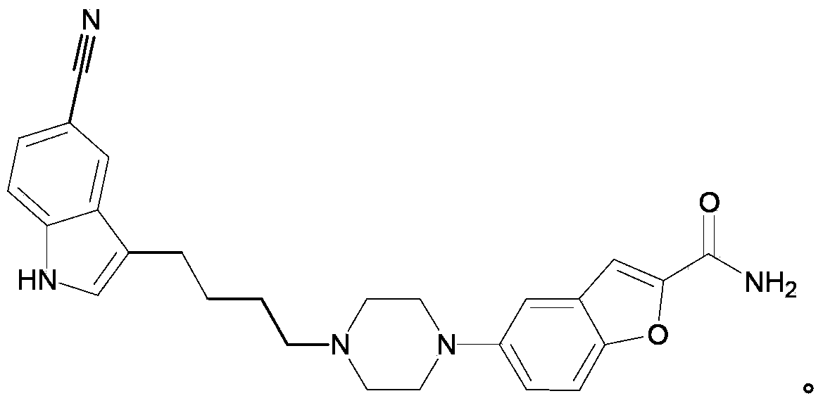 Synthesis method of vilazodone and salt thereof