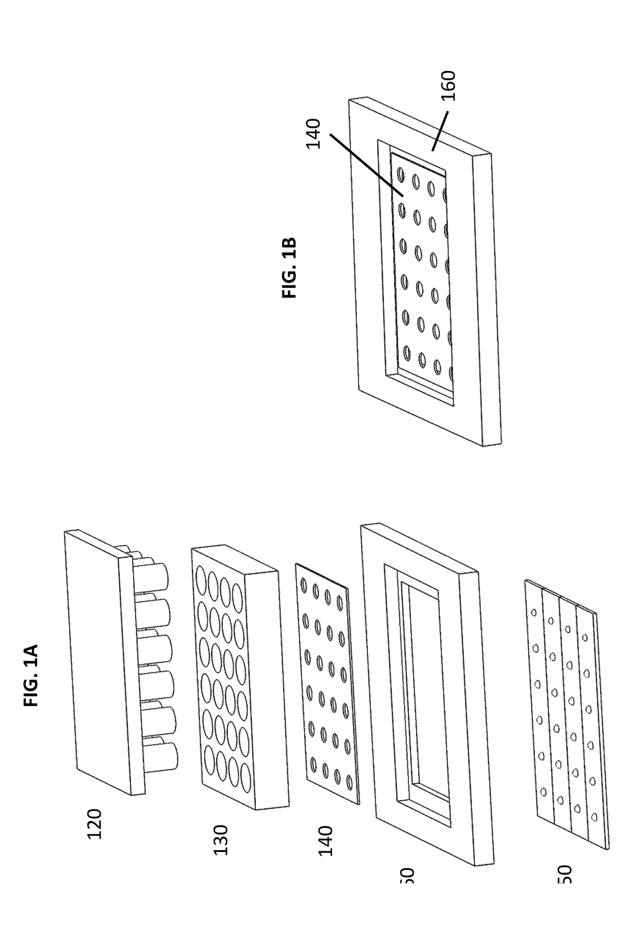 Apparatus for patterning hydrogels  into multi-well plates