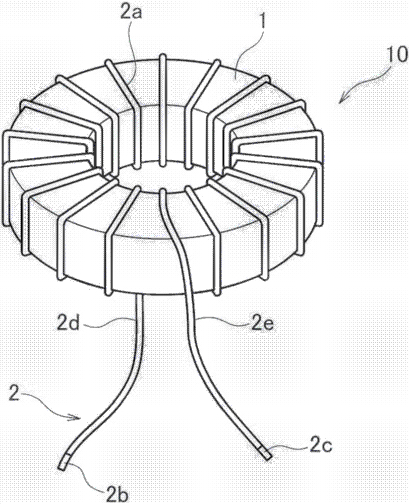 Compressed powder core, method of manufacturing the compressed powder core, inductor comprising the compressed powder core and electronic-electric device mounted with the inductor