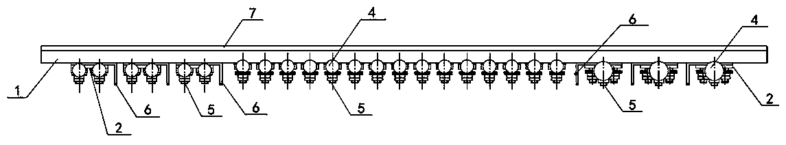 Intermediate transition terminal for rail transit converters