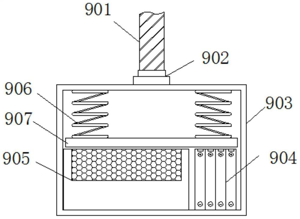 An endoscopic stapler with voice prompt function