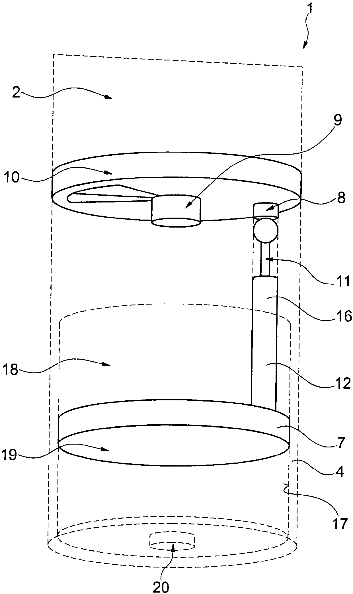 Device for counting sterilisation cycles