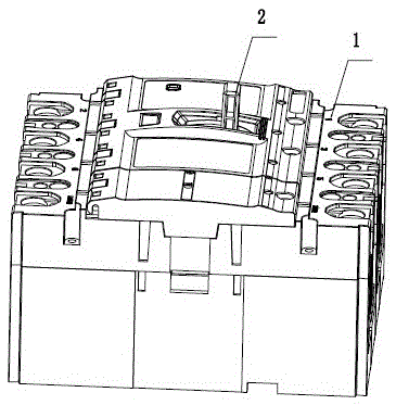 Isolation switch having contact indication function