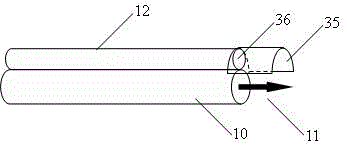 Dust-collecting grinding device for dust-free stone carving grinding system