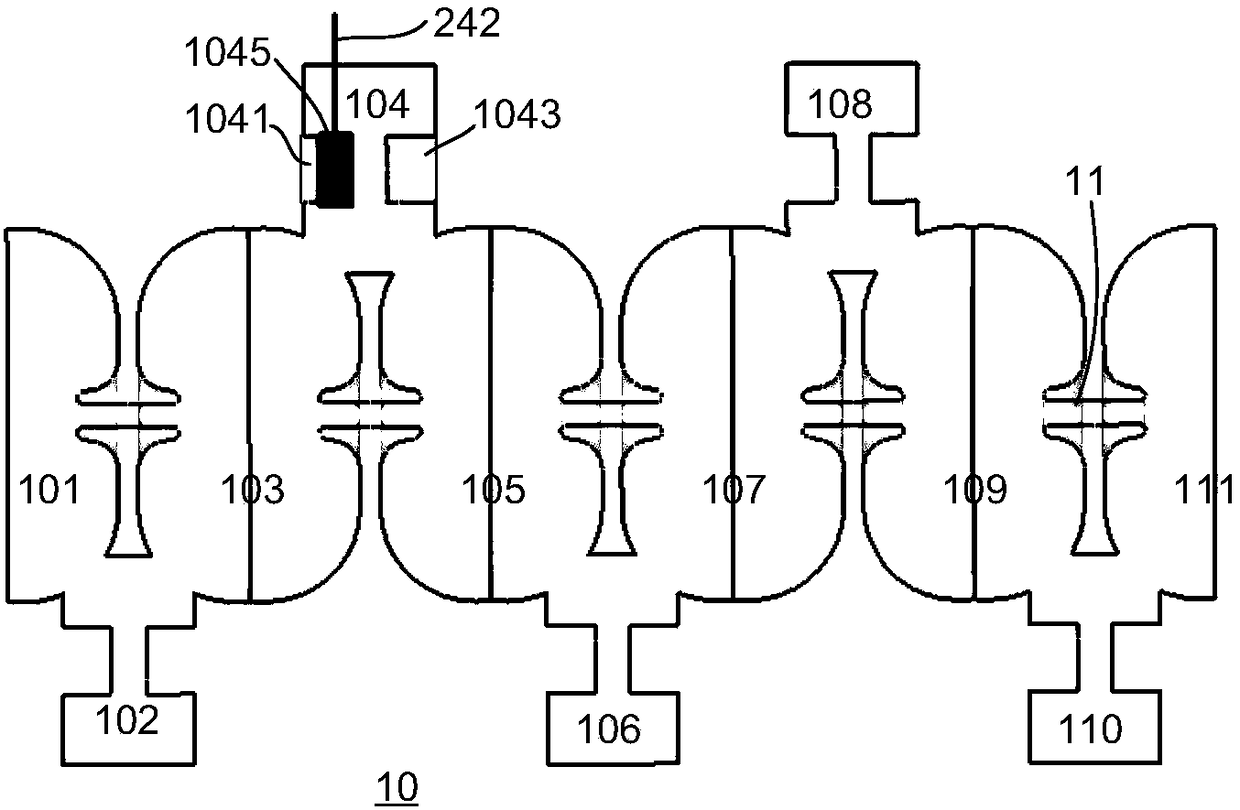 Accelerator tube and linear accelerator having the same