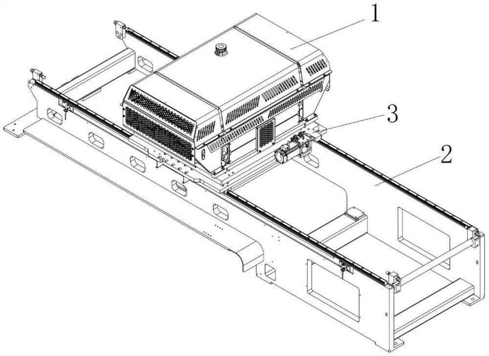 A printer nozzle movement adjustment device