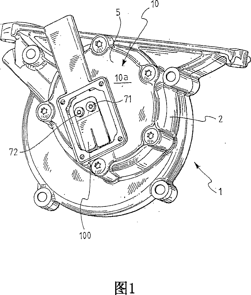 Vacuum pump for vehicle motors and one-way valve for said vacuum pump