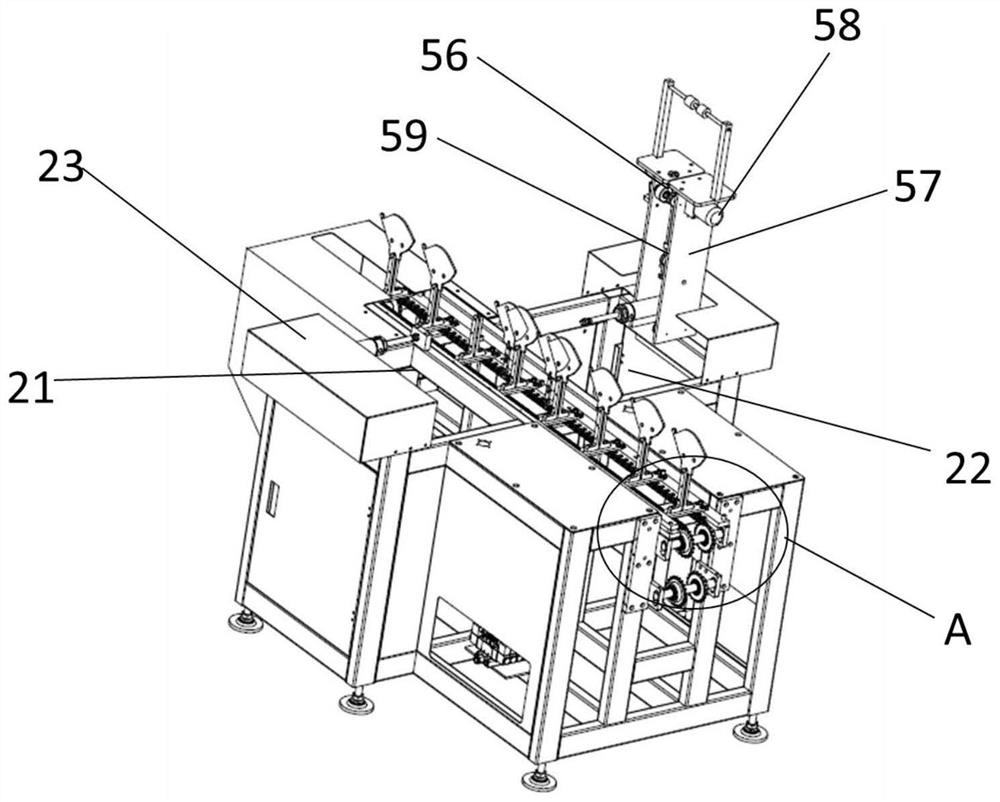 Mask fixing band welding method