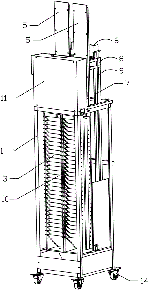 Full-automatic gift distributing machine