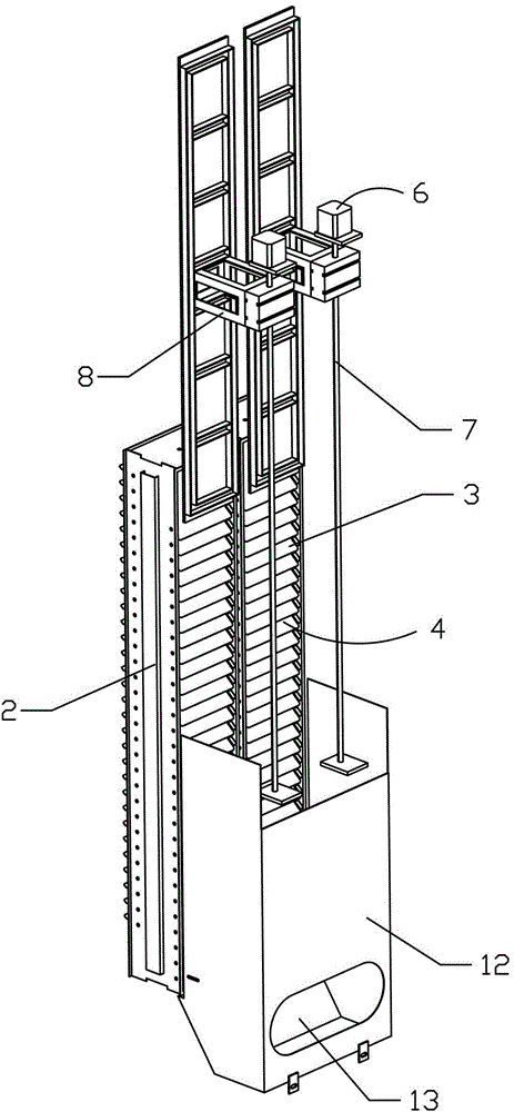 Full-automatic gift distributing machine