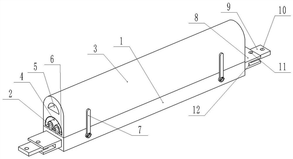 Vibration isolation gap treatment device