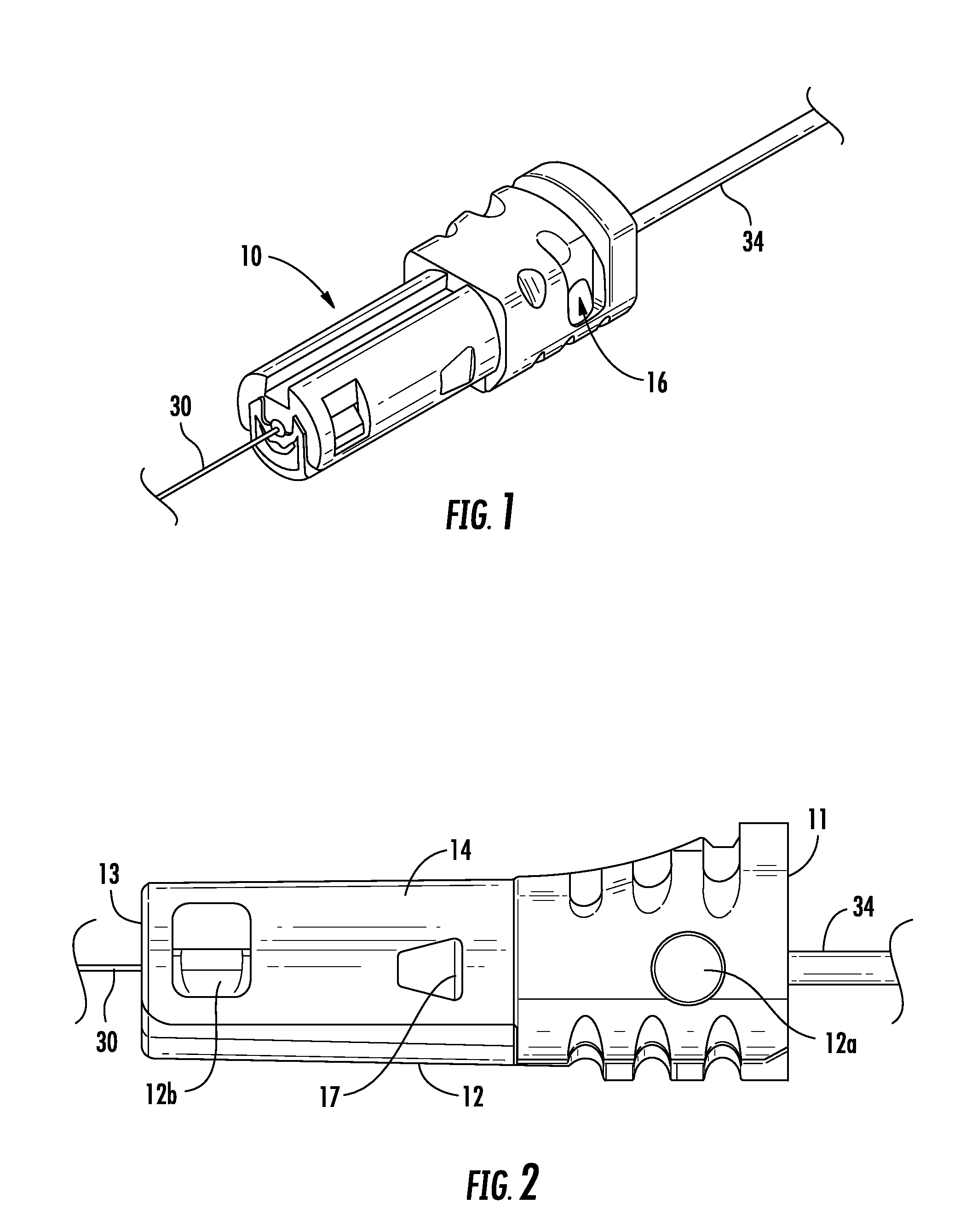 Fiber optic connector of a fiber optic connection termination system