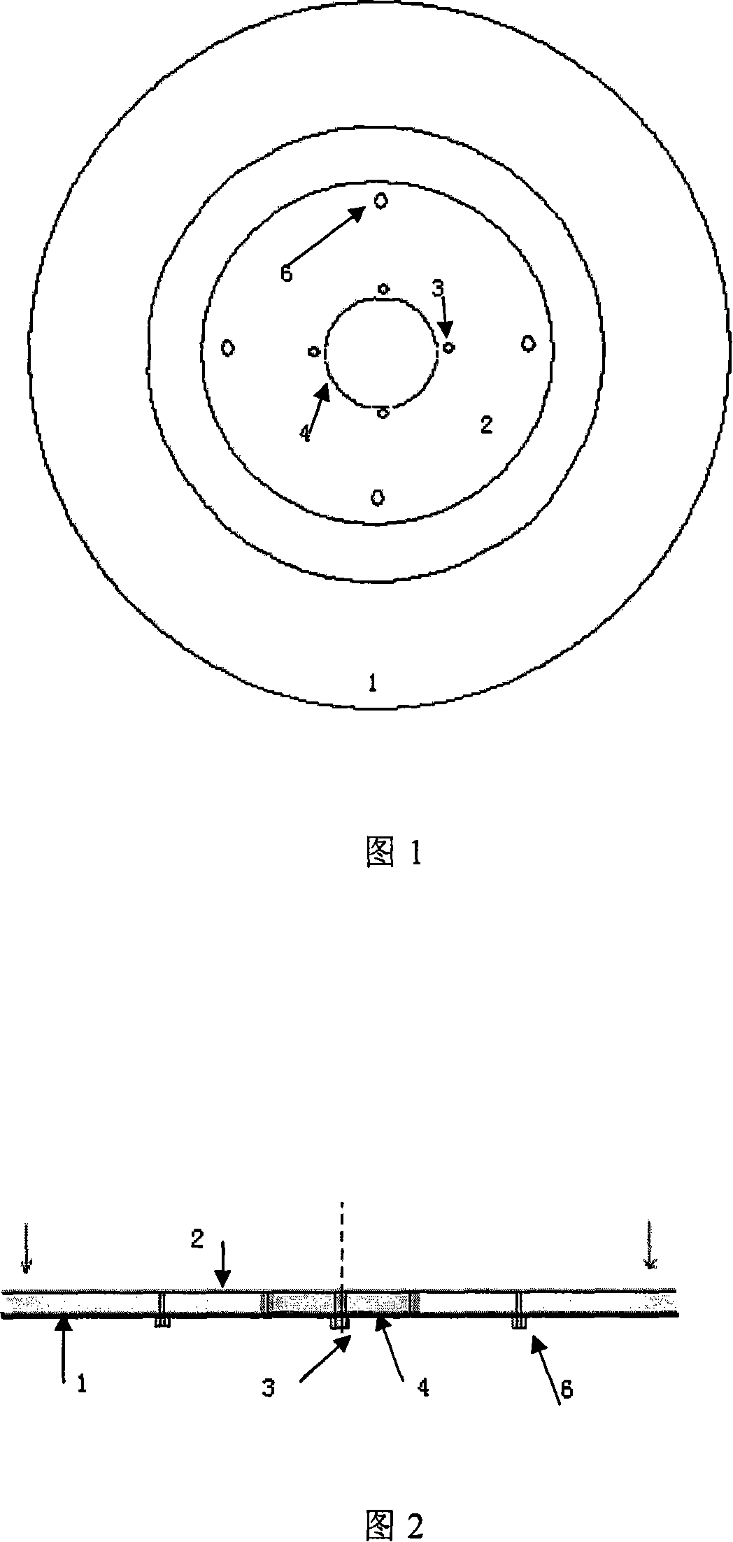 Ring satellite navigation antenna for improving low elevation gain and method for making same