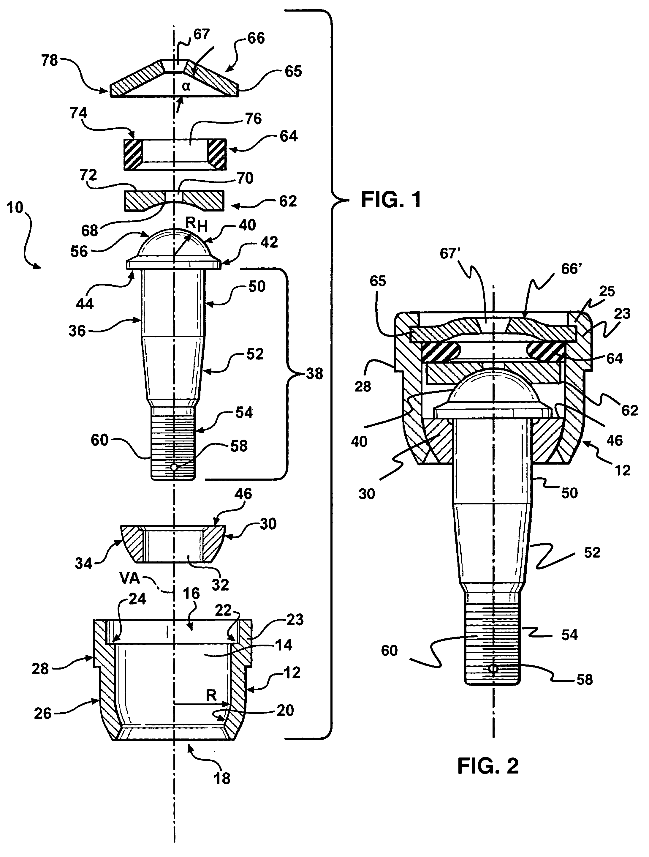 Method for clearance adjusting cover plate closure