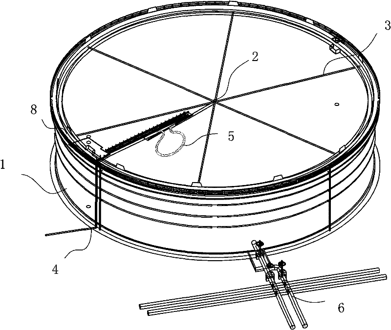 Ventilation and explosion suppression device for seal ring of floating roof tank