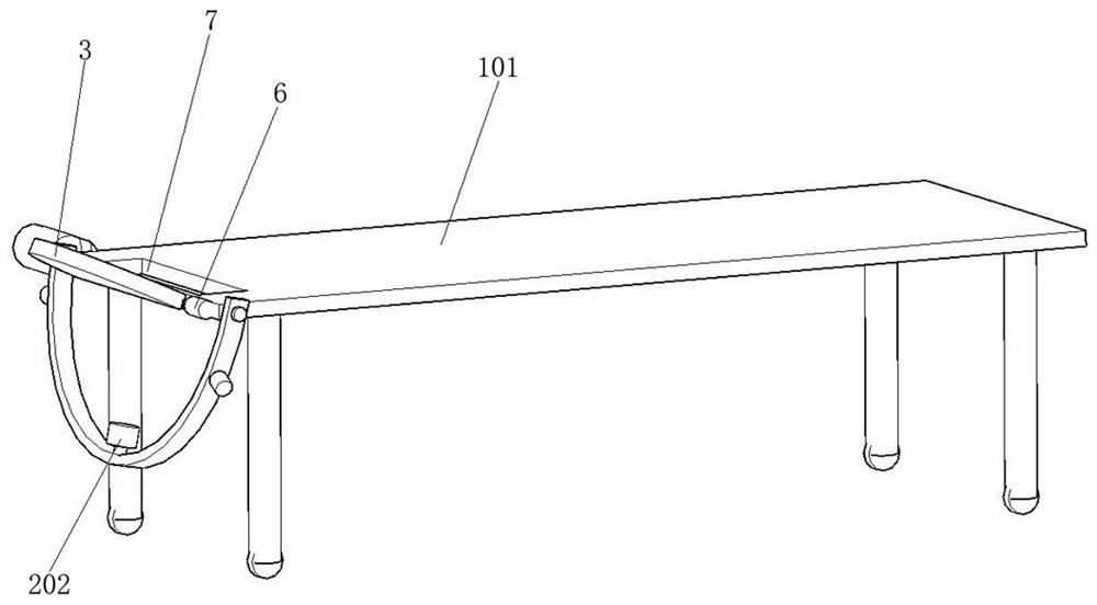 Flip type neck tumor radiotherapy device