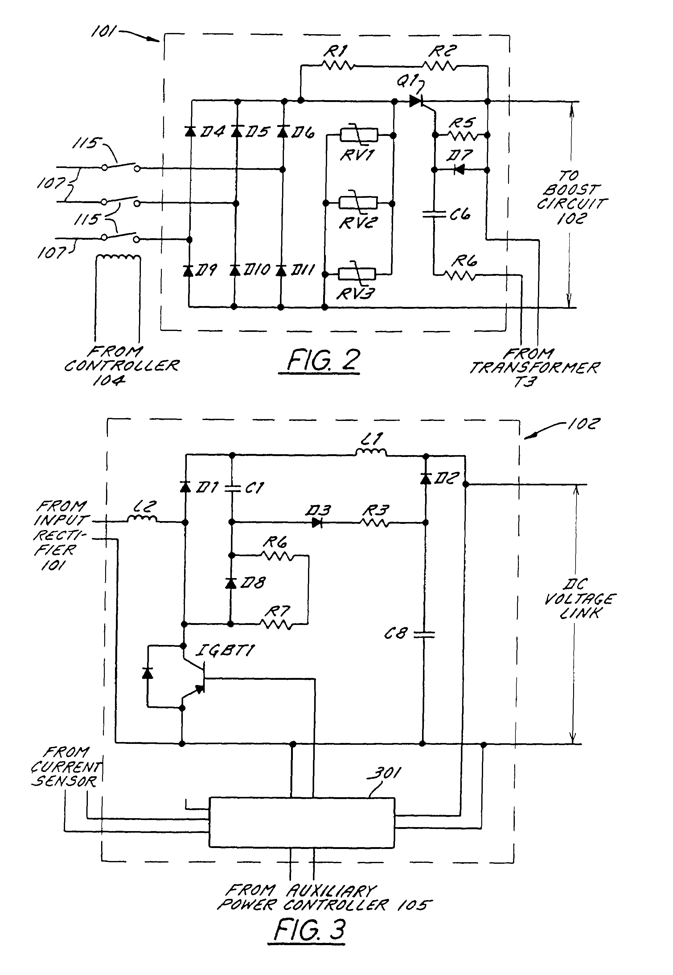 Method and apparatus for receiving a universal input voltage in a welding power source