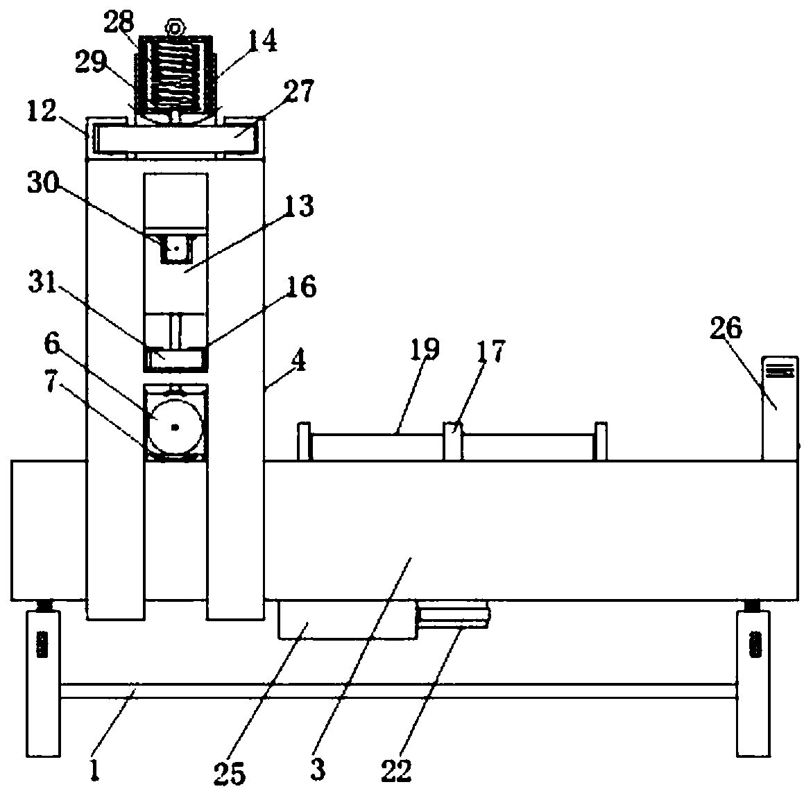 Pigment disc cleaning device for art design with good cleaning effect