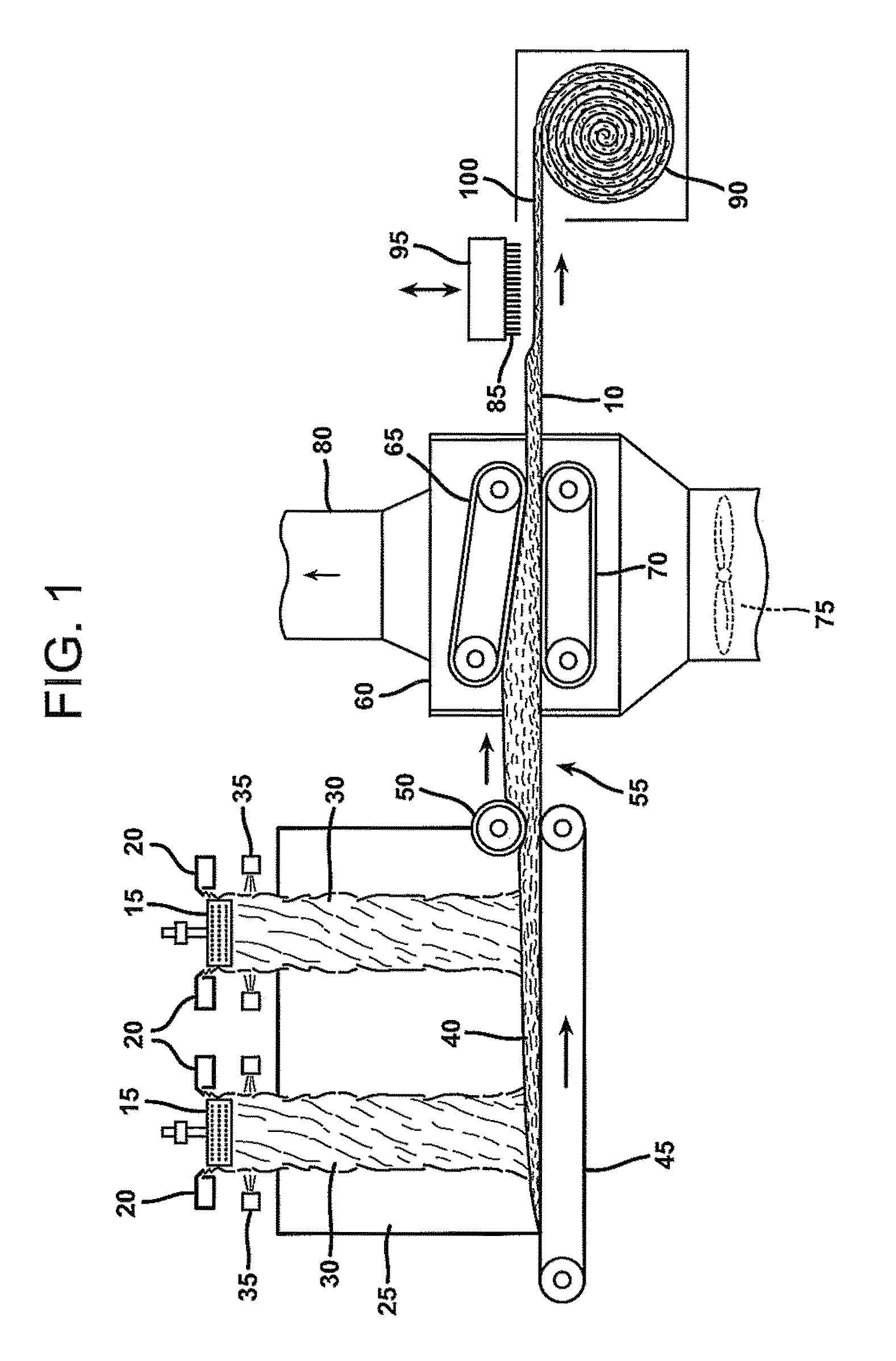 Thin rotary-fiberized glass insulation and process for producing same