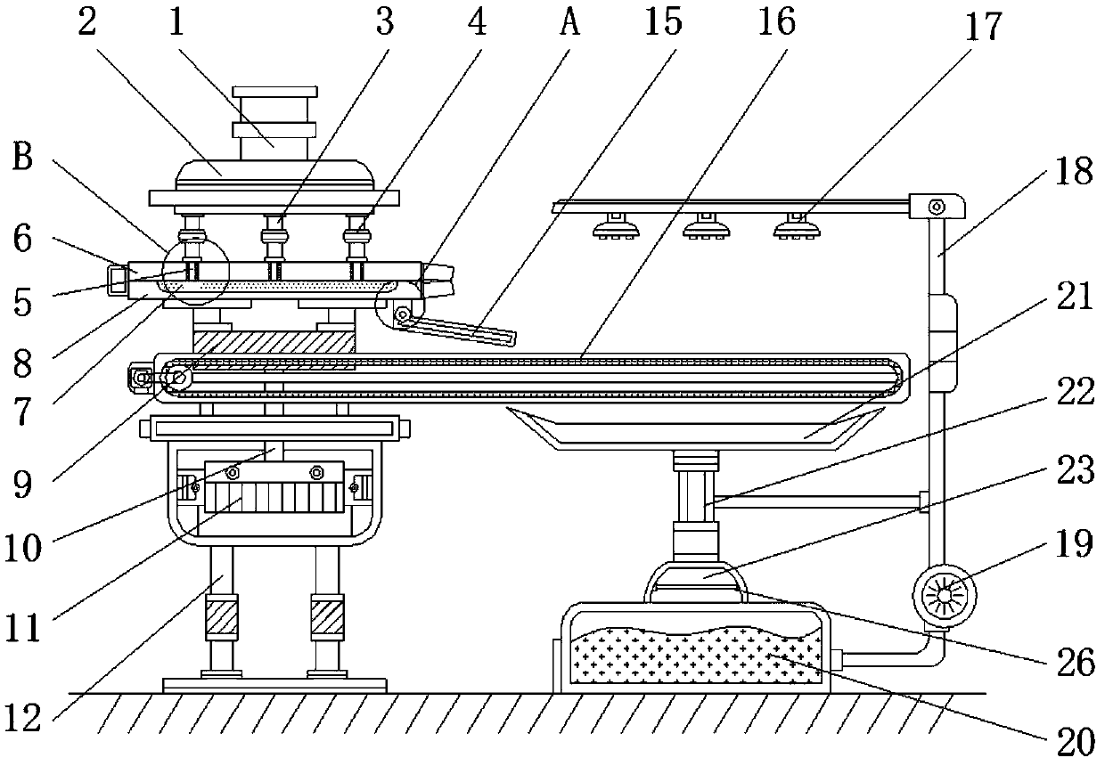 Bendable glass shaping device for tempered glass production