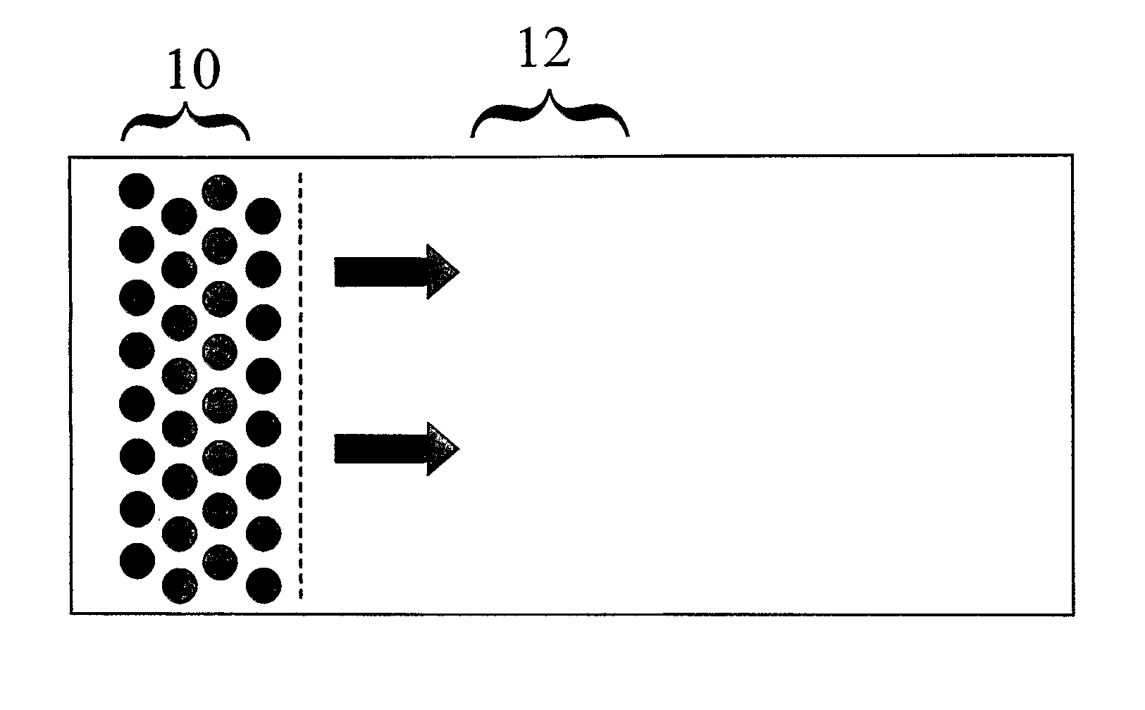 Method for fabricating a long-range ordered periodic array of nano-features, and articles comprising same