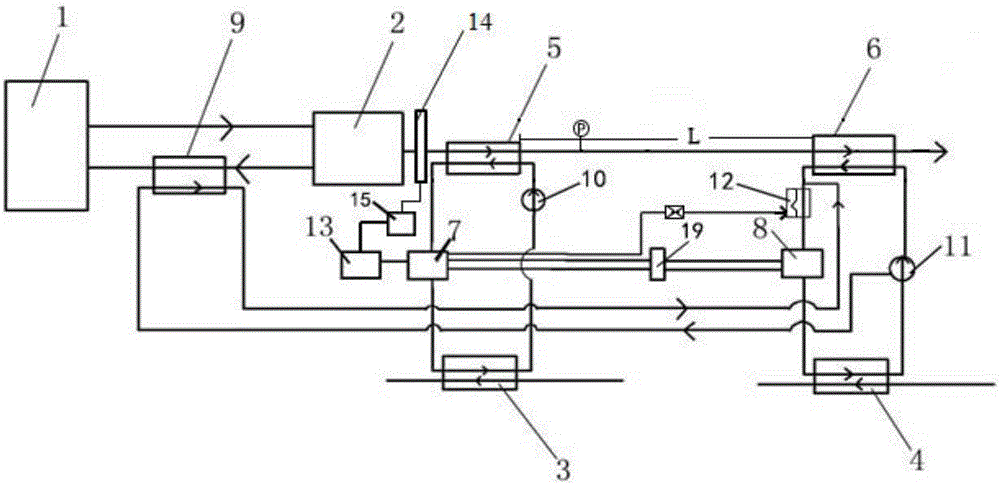 Novel garbage conveying device