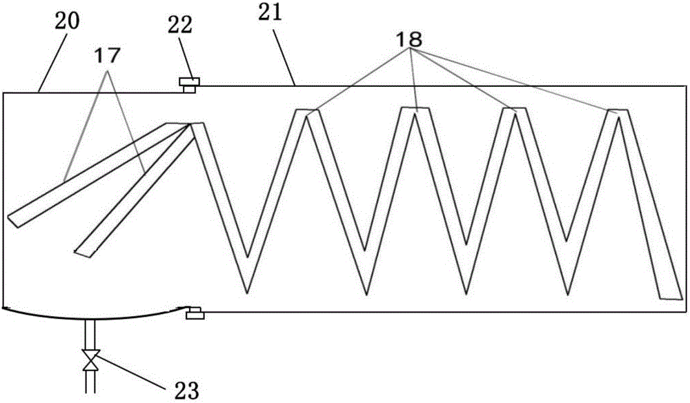 Novel garbage conveying device