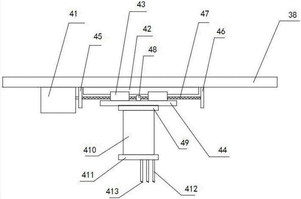 Adjustable annular groove forming device