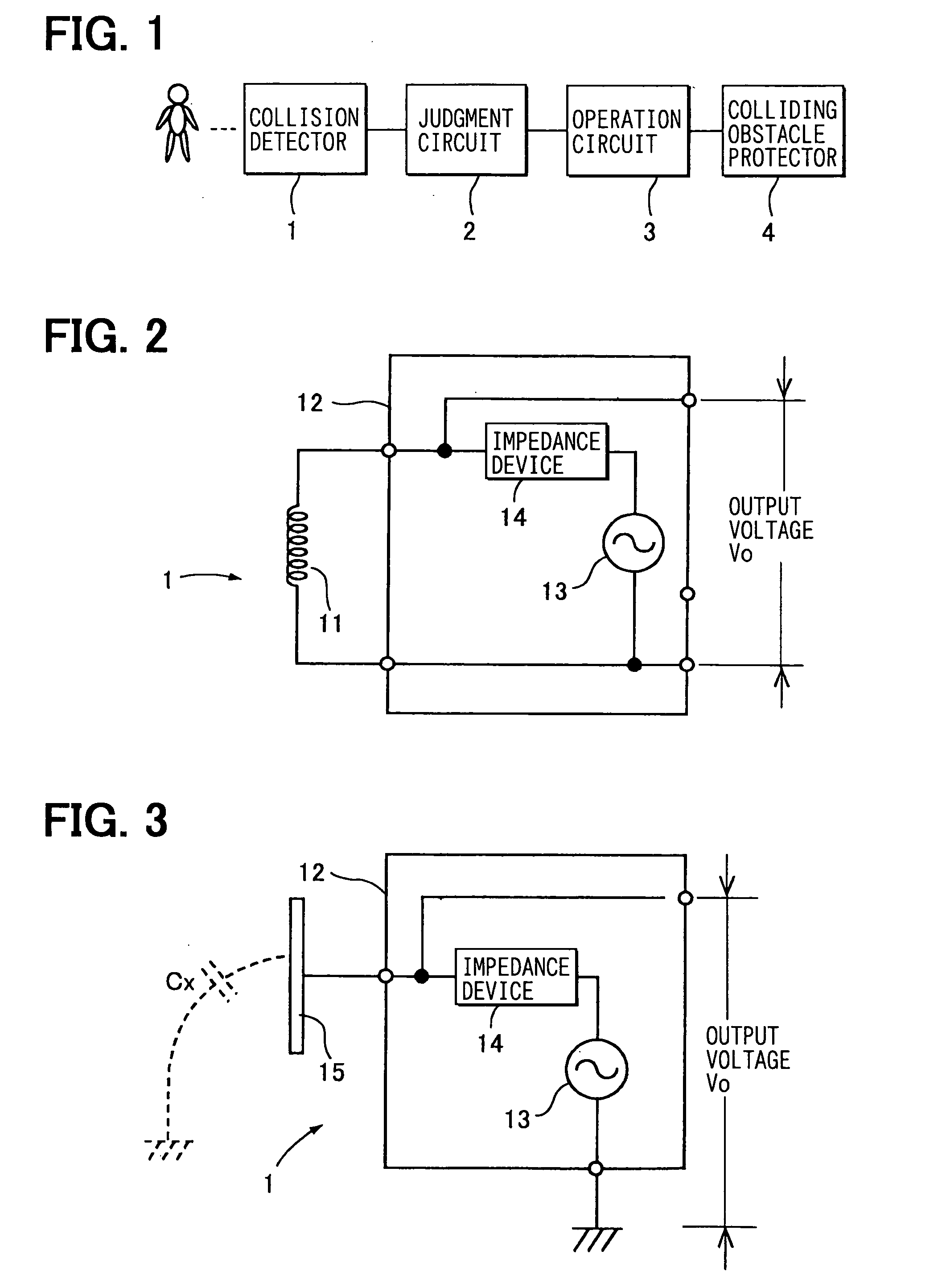 Colliding obstacle detection apparatus for vehicle