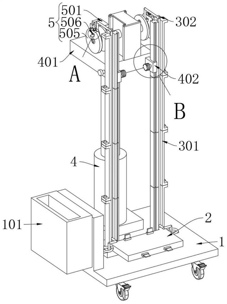 Lifting equipment for construction machinery assembling