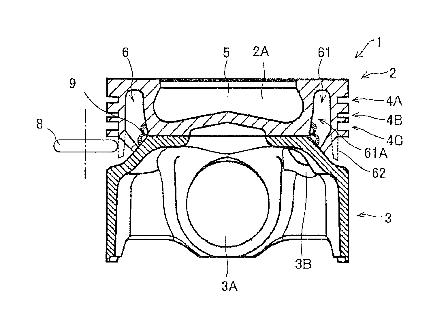 Method for producing piston for internal-combustion engine