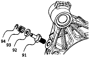 Gear shifting mechanism and method of transmission and vehicle