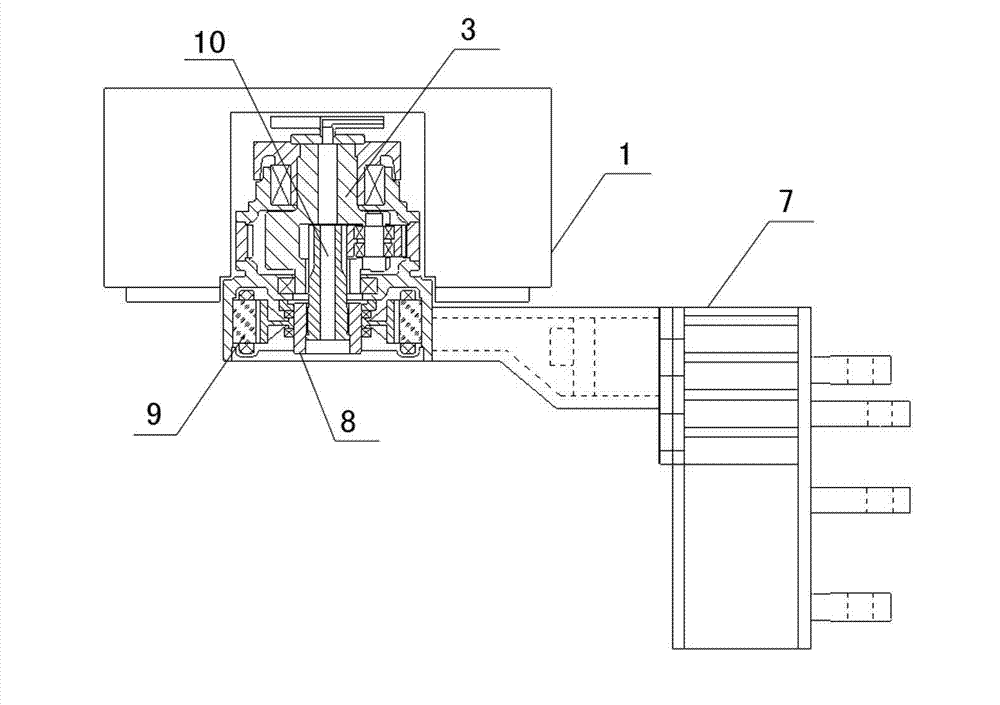 Drum-type coal cutter rocker arm