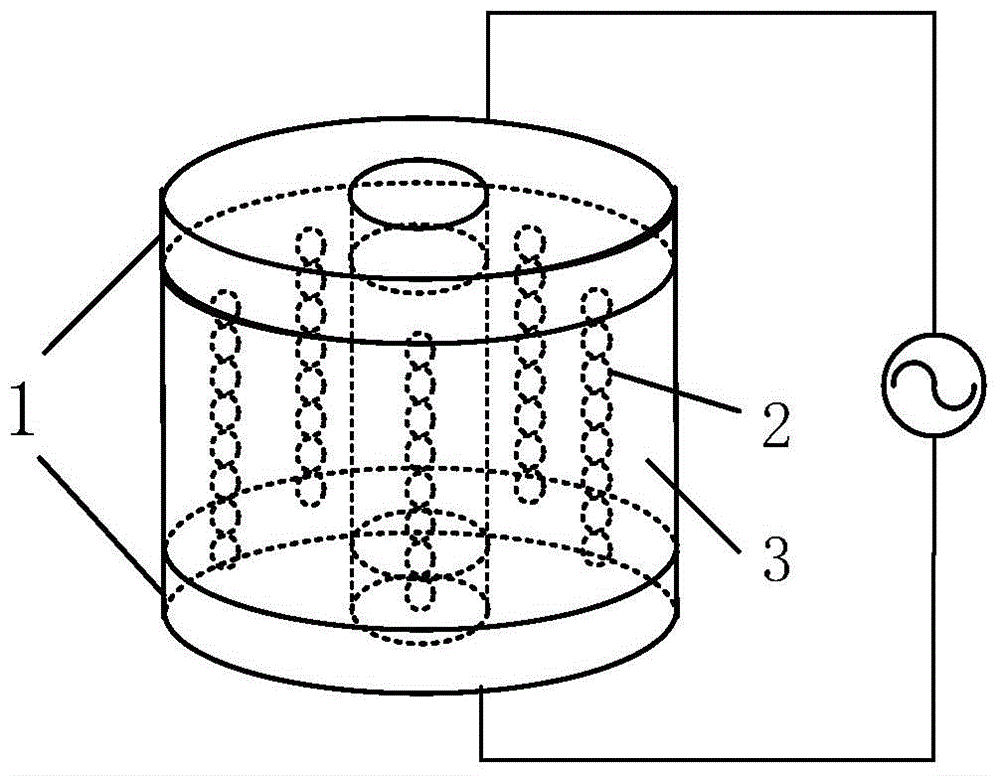 Method for preparing zinc oxide/epoxy resin composite voltage dependent resistor